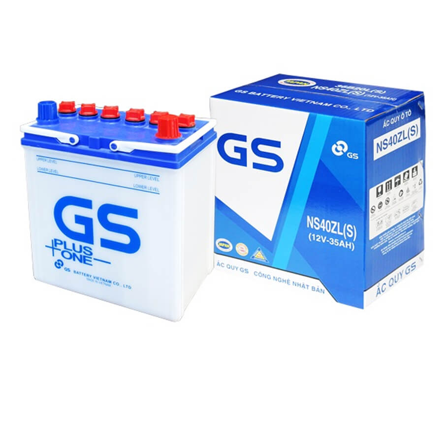 Ắc quy 12V-35Ah GS NS40ZL(S)